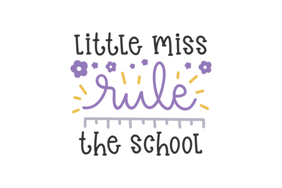 Little Miss Rule the School: An Embroidery Review