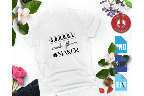 School Counselor Difference Maker SVG Review