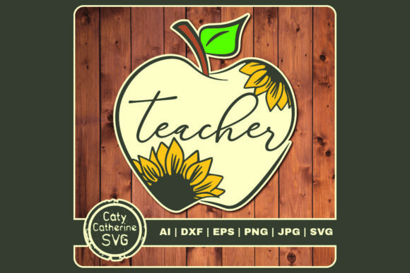Teacher Apple With Sunflowers: A Designer’s Real-World Embroidery Review