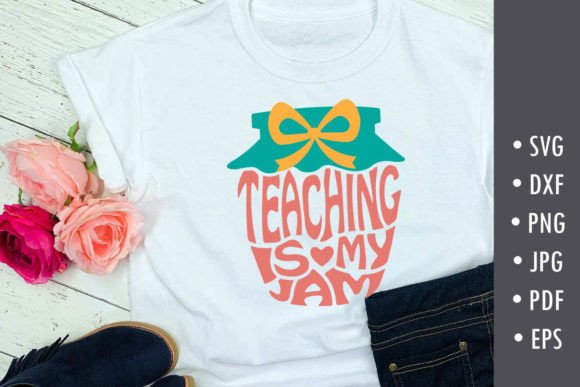 Teaching is My Jam SVG Cut File Review